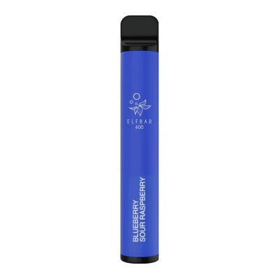 Elf Bar 600 Blueberry Sour Raspberry Disposable Vape Pen (20mg)  - Money Off!