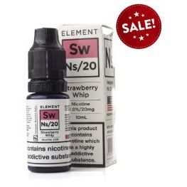 Element NS20 Nic Salt Strawberry Whip E-Liquid