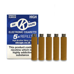 OK Vape: 5 Refill Cartridges per Pack Instead of 3