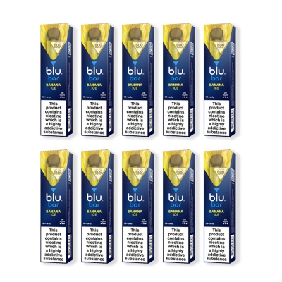 Blu Bar Banana Ice Disposable Vape Pen (Pack of 10)
