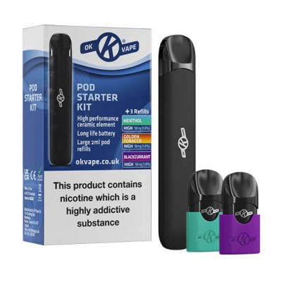 OK Vape Pod E-Cigarette Starter Kit