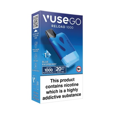 Vuse Go Reload Blue Rechargeable Box Vape
