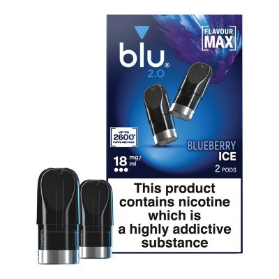 elfbar elfa master akku Blu 2.0 Blueberry Ice Liquidpods (18mg)