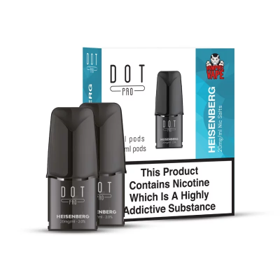 DOT PRO Vampire Vape Heisenberg E-Liquid Pods (Pack of 2 Pods)