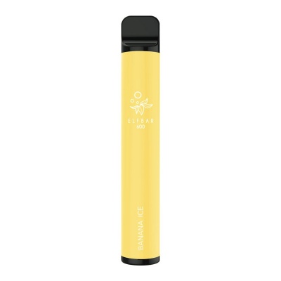 Elf Bar 600 Banana Ice Disposable Vape Pen (20mg)