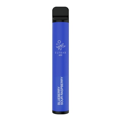 Elf Bar 600 Blueberry Sour Raspberry Disposable Vape Pen (20mg)