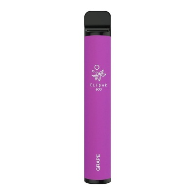 Elf Bar 600 Grape Disposable Vape Pen (20mg)