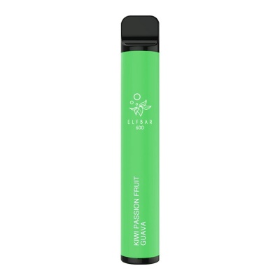 Elf Bar 600 Kiwi Passion Fruit Guava Disposable Vape Pen (20mg)