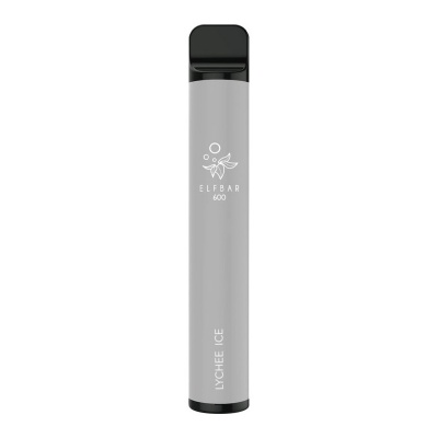 Elf Bar 600 Lychee Ice Disposable Vape Pen (20mg)