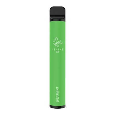 Elf Bar 600 Spearmint Disposable Vape Pen (20mg)