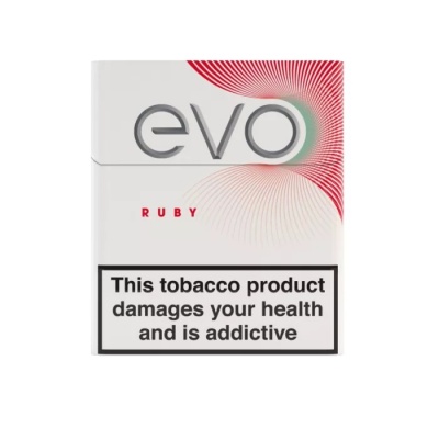 EVO Ruby Tobacco Sticks for the Ploom X Device (Pack of 20)