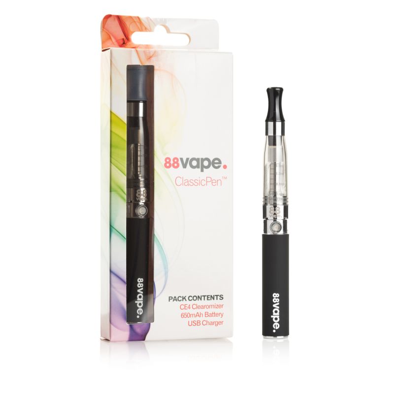 88Vape Classic Vaporiser Starter Kit (Black)
