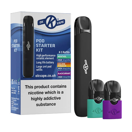 Premium THC Vape Pod Battery Starter Kit