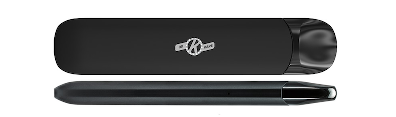 Compact size of the OK Pod E-Cigarette device Compact size of the OK Pod E-Cigarette device