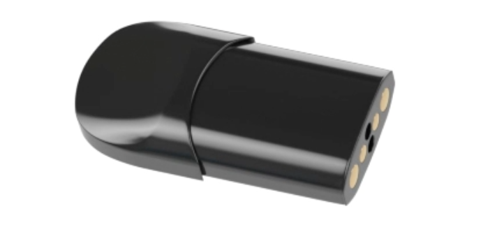 Ergonomic mouthpiece of the OK Pod Ergonomic mouthpiece of the OK Pod