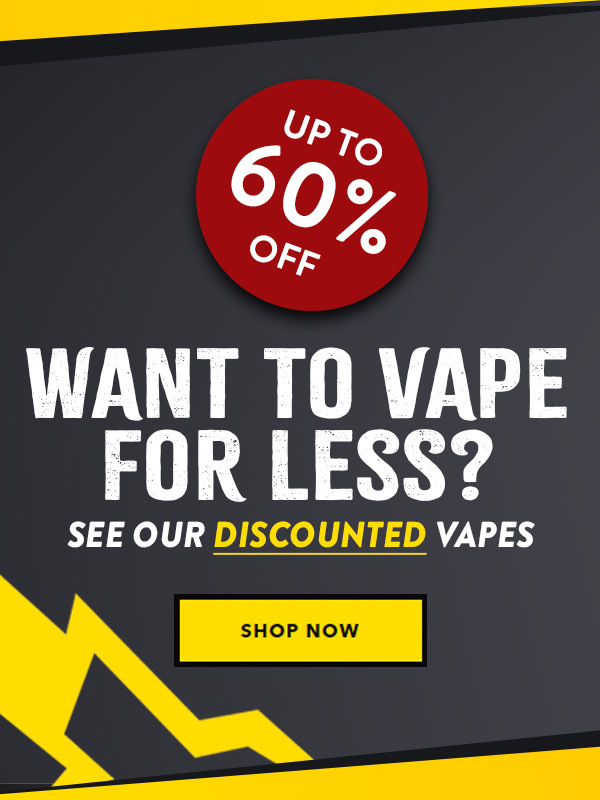Save Money on Your E-Liquids with our Clearance Category