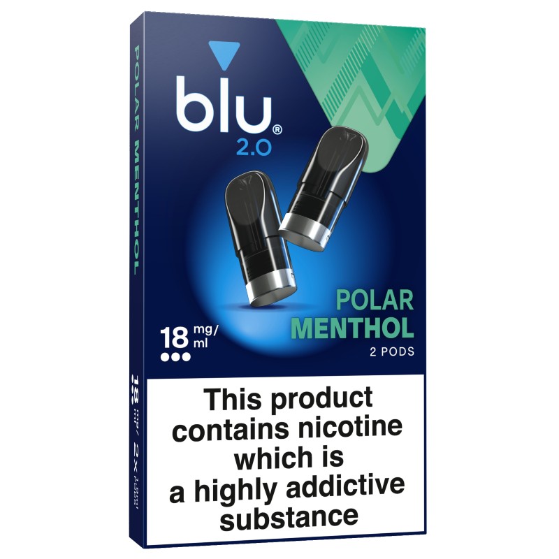 elfbar elfa kaufen Blu 2.0 Polar Menthol Liquidpods (18mg)