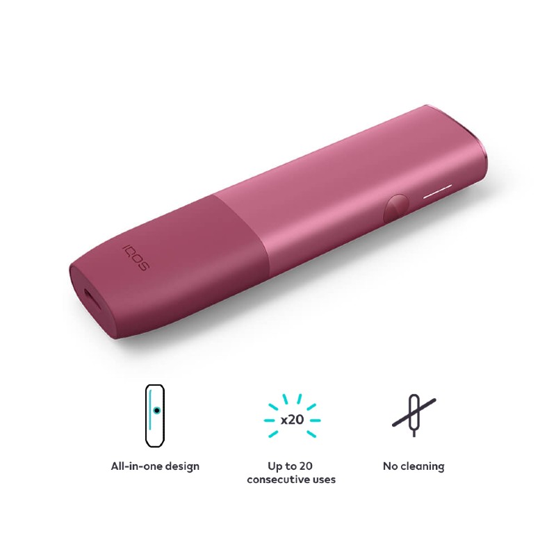 IQOS Iluma One Device Starter Kit (Red) - VapeMountain.com