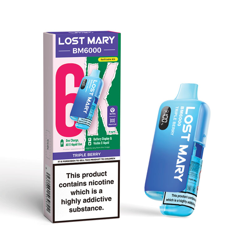 vape liquid refill kits Lost Mary BM6000 Triple Berry Kit buy Voopoo Drag X Dubai Cómo usar un vape Flavours:Sour Pineapple Ice