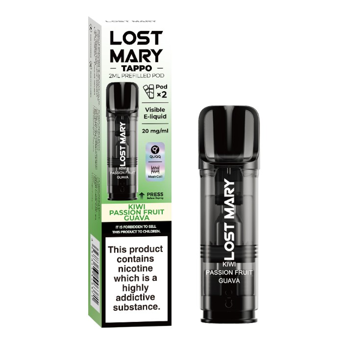 Lost Mary Tappo Kiwi Passion Refills 2pk