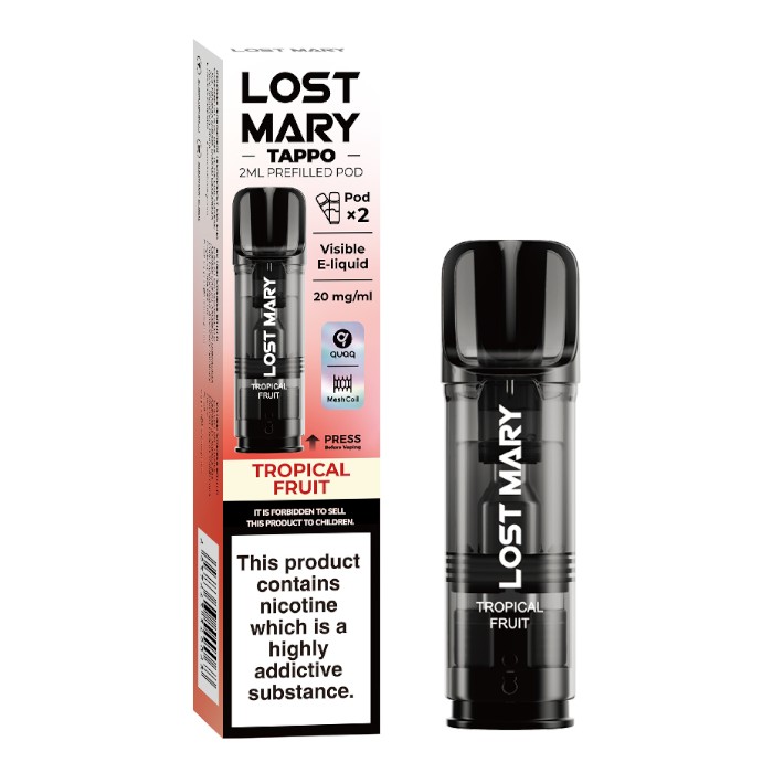 elfbar elfa master akku Lost Mary Tappo Tropical Fruit Refills