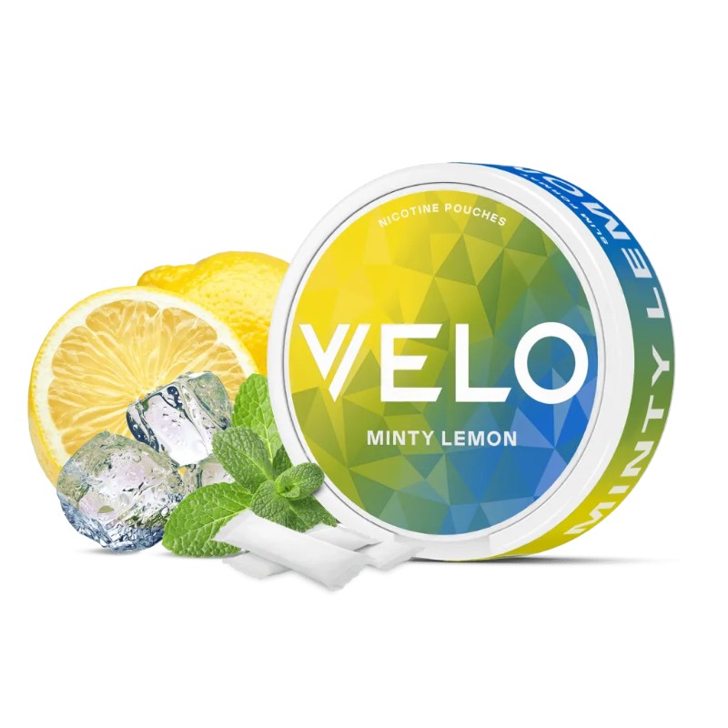 VELO Minty Lemon Nicotine Pouches (10mg)