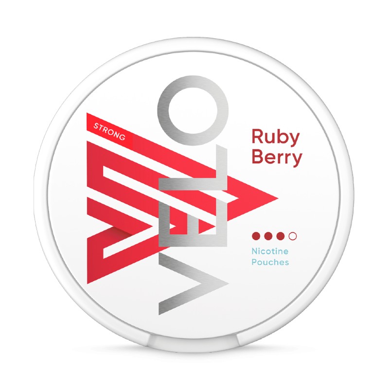 Hertogin snap vod VELO Ruby Berry 10mg Nicotine Pouch (20pk) - VapeMountain.com
