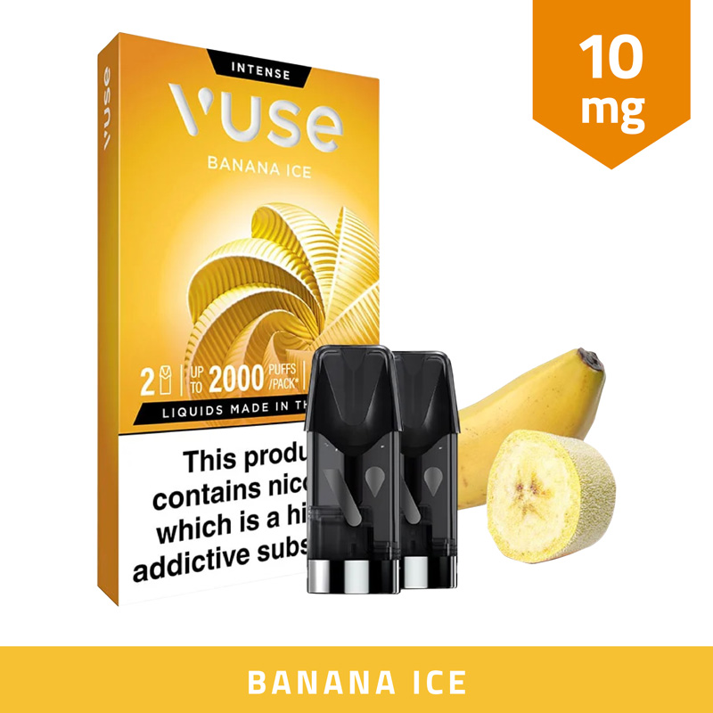 banana vuse pods Vuse Extra Banana Ice Refill Pods (10mg)