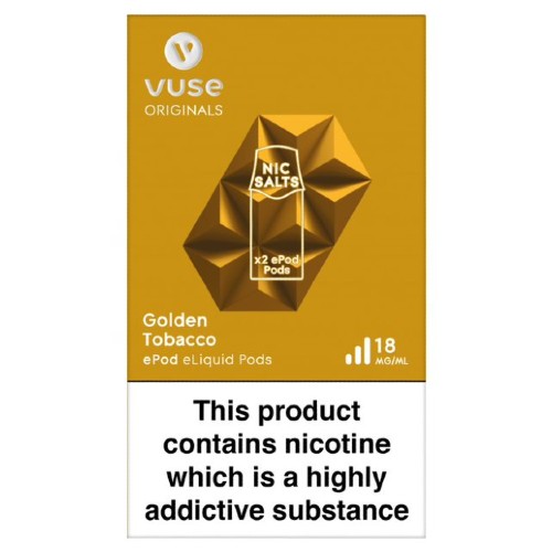 Vuse ePod 2 vPro Tobacco Refills 18mg