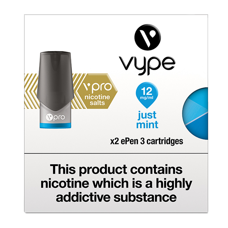 Vype ePen 3 Just Mint Menthol ELiquids