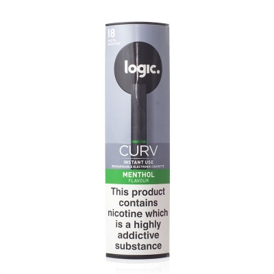 Logic Curv Menthol Instant Use E-Cigarette Kit