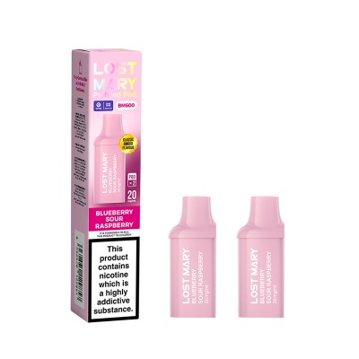 Lost Mary BM600 Blueberry Razz Refills