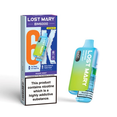 elf bar vape uk Miami Mint SALT - Urban Tale x Lost Mary - Salt Nic