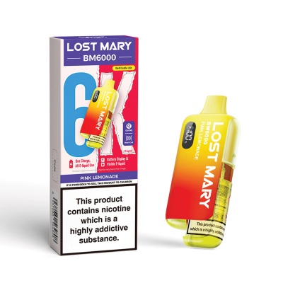 Lost Mary BM6000 Pink Lemonade Vape Kit