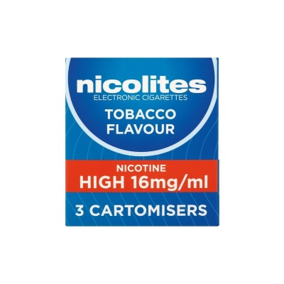 Nicolites Refill Cartridges High Strength Tobacco Cartomisers