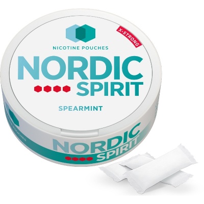 Nordic Spirit Spearmint Nicotine Pouches (11mg)