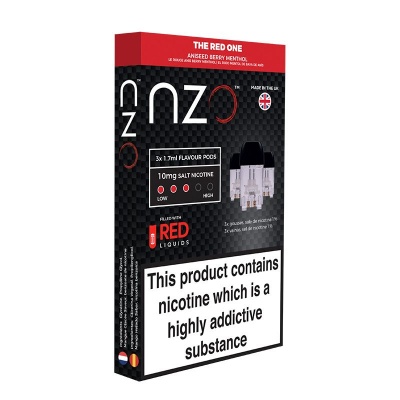 NZO Vape Red Liquids the Red One Refill Pack (10mg)