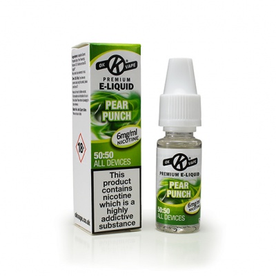 OK Vape 50/50 Pear Punch E-Liquid (6mg)