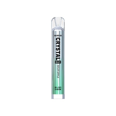 SKE Crystal Bar Sour Apple Disposable Vape Pen (20mg)