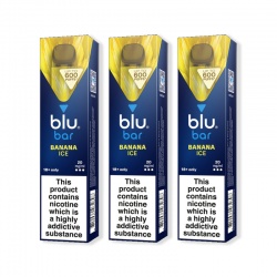 Blu Bar Banana Ice Disposable Vape Pen (Pack of 3)