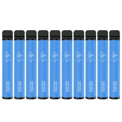 Elf Bar 600 Blue Razz Lemonade Disposable Vape Pen Saver Bundle (Pack of 10)