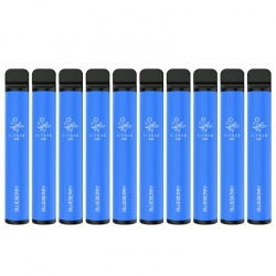 Elf Bar 600 Blueberry Disposable Vape Pen Saver Bundle (Pack of 10)