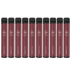 Elf Bar 600 Cherry Cola Disposable Vape Pen Saver Bundle (Pack of 10)