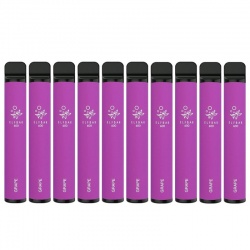 Elf Bar 600 Grape Disposable Vape Pen Saver Bundle (Pack of 10)