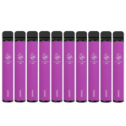 Elf Bar 600 Grape Disposable Vape Pen Saver Bundle (Pack of 10)