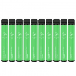 Elf Bar 600 Kiwi Passion Fruit Guava Disposable Vape Pen Saver Bundle (Pack of 10)