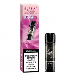 Elf Bar ELFA PRO Strawberry Grape E-Cigarette Refill Pods (Pack of 2)