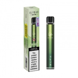 Elf Bar ELFA PRO Rechargeable E-Cigarette Pod Kit (Aurora Green/Apple Peach)