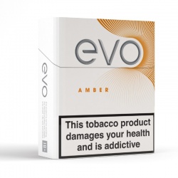 EVO Amber Tobacco Sticks for the Ploom X Device (Pack of 20)