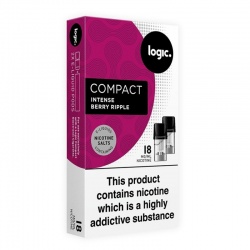 Logic Compact Intense Berry Ripple 18mg E-Liquid Pods